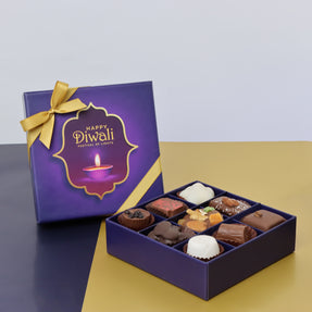 DIWALI CANDLE DESIGN CHOCOLATE PRINTED HARD BOX