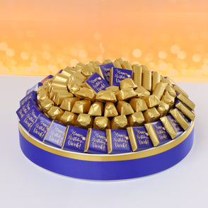 Happy birthday designed premium choco...