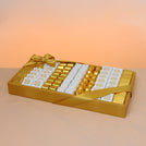 Ramadan designed chocolate medium leather tray