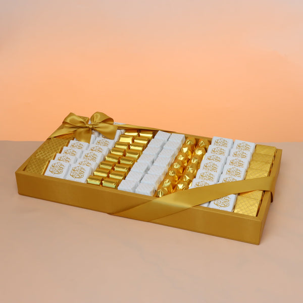 Ramadan designed chocolate medium leather tray