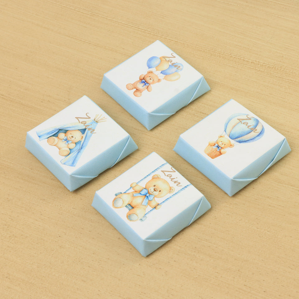 Baby boy teddy designed premium loose chocolate