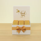 "Thank you" sun streak designed premium chocolate small hamper