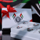 Set of 8 National day designed premium chocolate 6P hard box