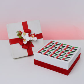 National day chocolate velvet hard box