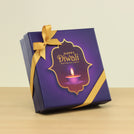 Diwali candle design premium chocolate 9 piece printed hard box