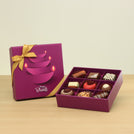 Diwali candle designed premium chocolate 9-piece printed hard box