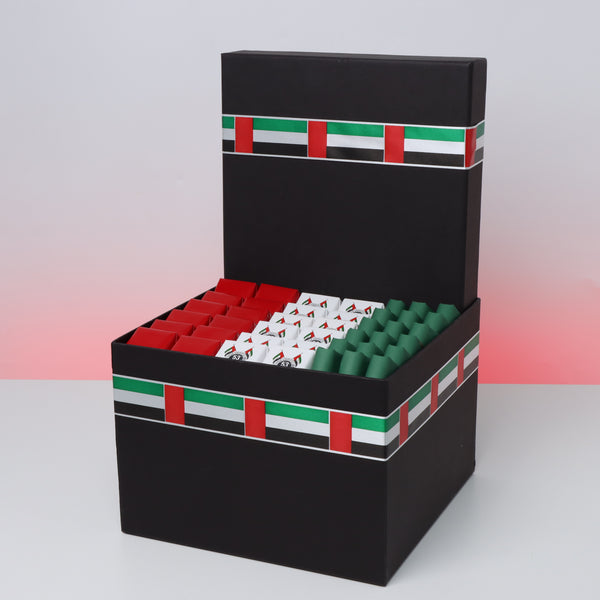 National day premium chocolate large black hamper