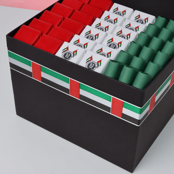 National day premium chocolate large black hamper