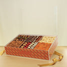 Happy diwali designed premium chocolate & nuts large acrylic box