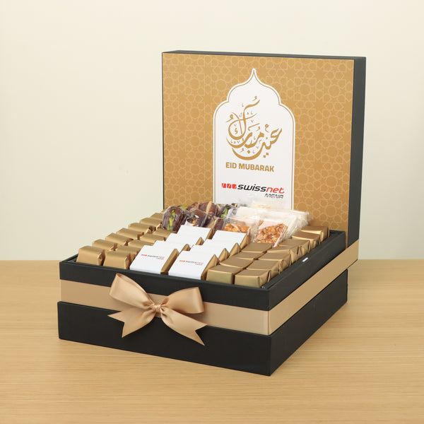 Corporate customized premium chocolate & sweets large hamper