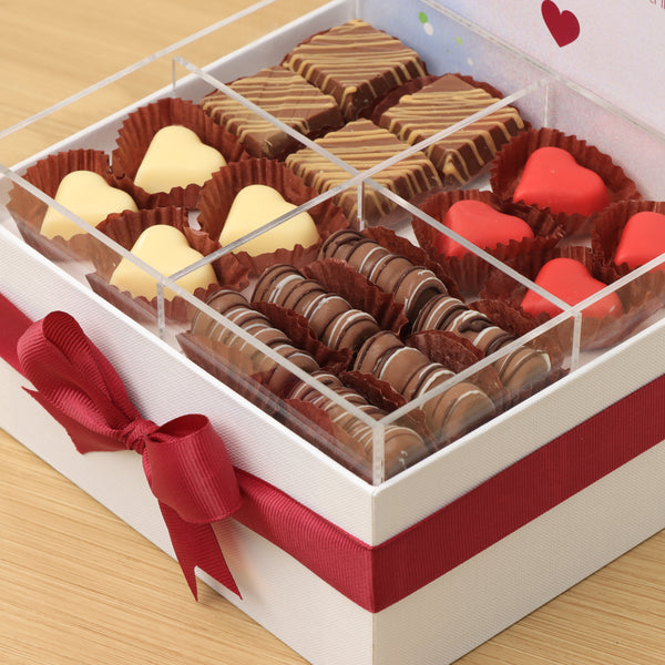 Mother's day designed premium chocolate small hamper