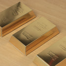 Corporate customized gold bar sliding soft box