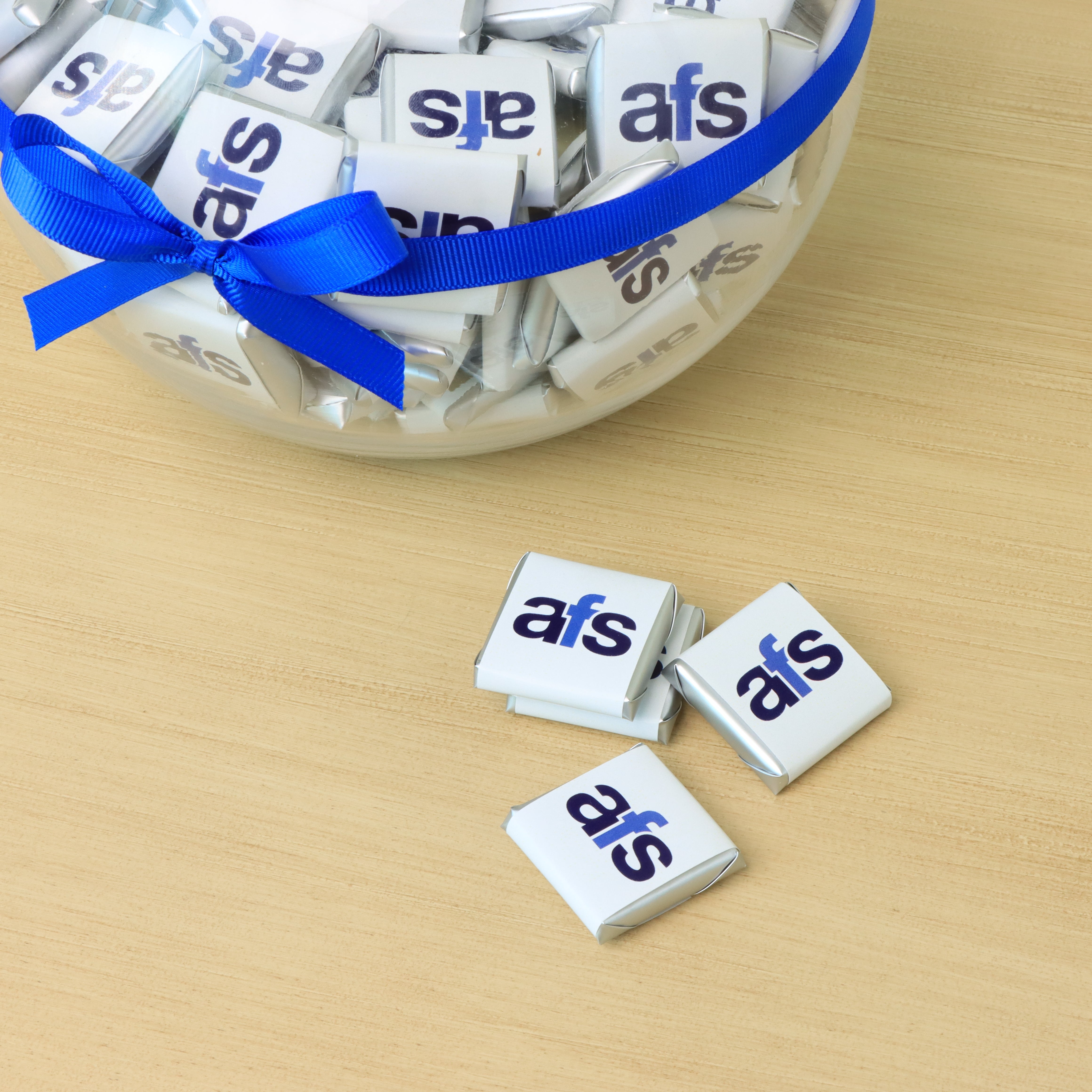 Corporate customized premium chocolate clear bowl