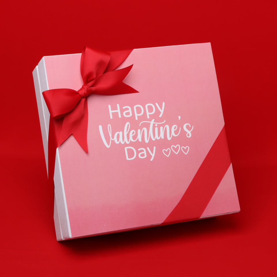 Valentine's designed big heart chocolate with hammer hard box