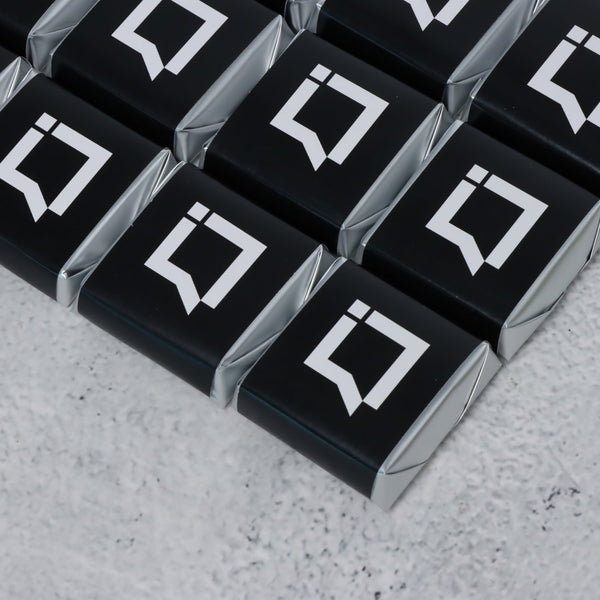 Corporate branded premium loose chocolate