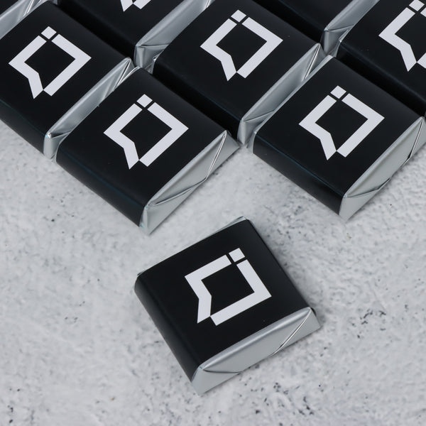 Corporate branded premium loose chocolate