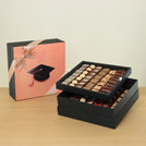 Graduation designed premium chocolate 2-layer hard box