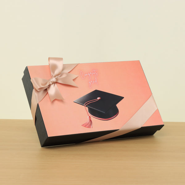 Graduation designed premium chocolate 15P hard box