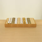 Graduation designed premium chocolate medium leather tray