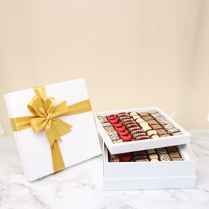 Premium chocolate 2-layer hard box
