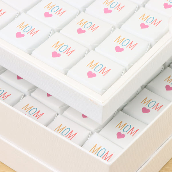 Mother's day premium chocolate 2-layer hard box