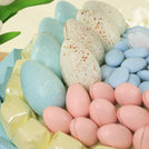 Happy Easter designed premium chocolate large basket