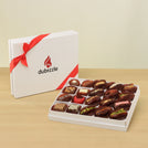 Set of 3 Corporate customized premium chocolate & dates 20P hard box