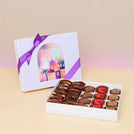 Ramadan kareem mosque designed chocolate & dates 20-piece hard box