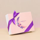 Ramadan kareem crescent designed chocolate & dates 12- piece hard box