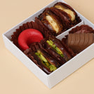 Set of 20 Ramadan Kareem mosque designed chocolate & dates hard box giveaway