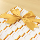 Corporate customized premium chocolate medium leather tray