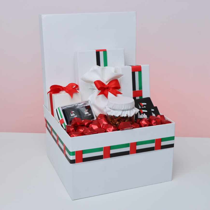 National day chocolate & sweets hamper