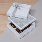 "Happy birthday" classic 2-layer chocolate hard box