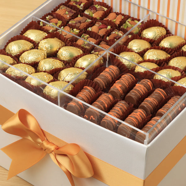Happy Easter designed premium chocolate large hamper