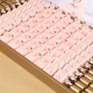 Baby girl ballerina theme design premium chocolate large leather tray with acrylic backdrop