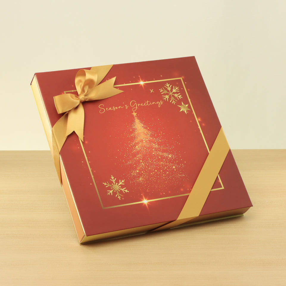 Season's Greeting premium chocolate printed calendar box