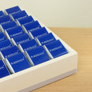 Corporate customized premium chocolate medium leather tray