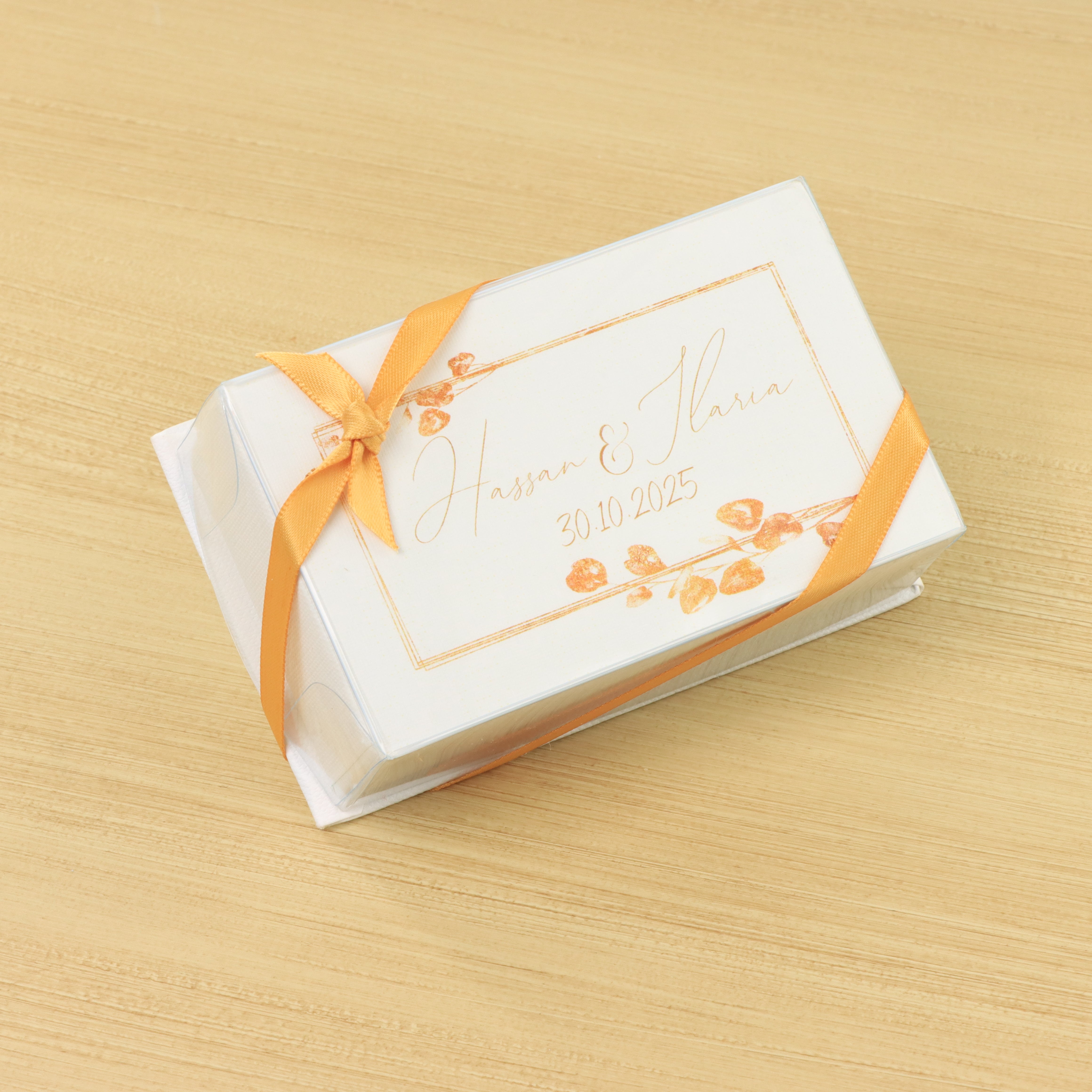 Set of 20 bridal designed premium chocolate box