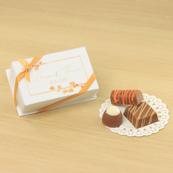 Set of 20 bridal designed premium chocolate box