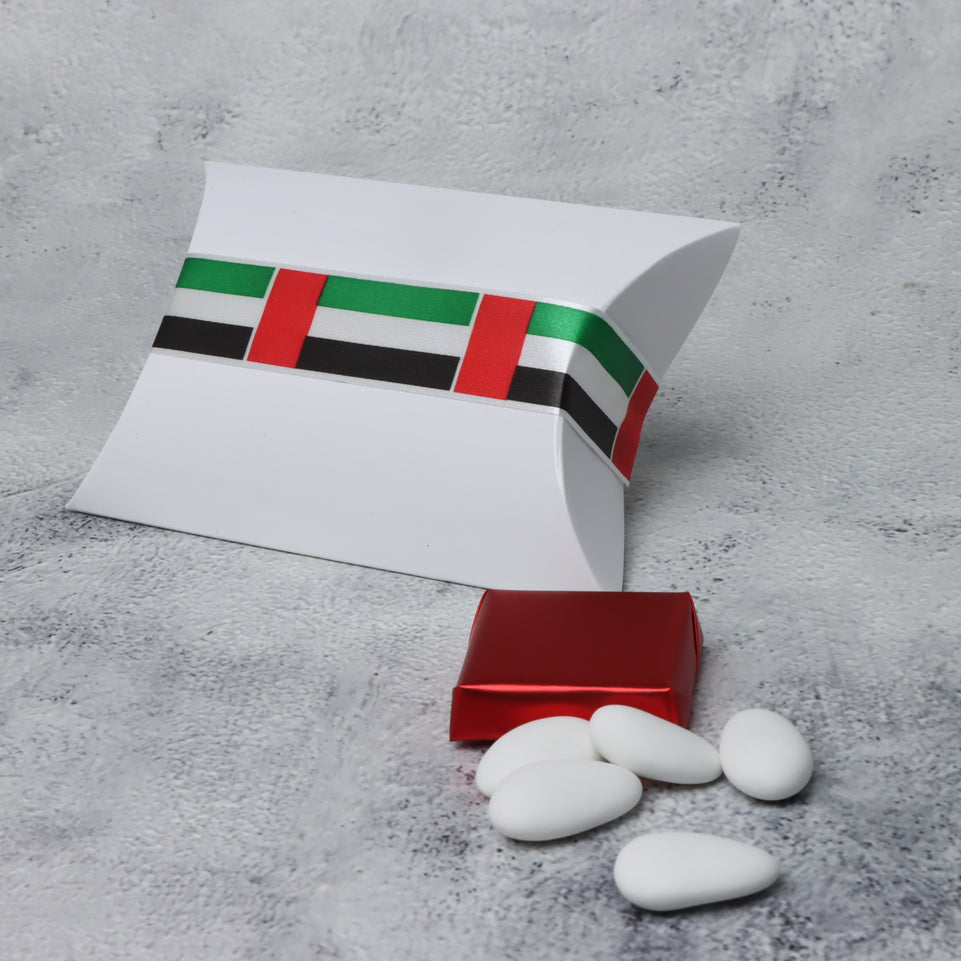 NATIONAL DAY CHOCOLATE PILLOW BOX