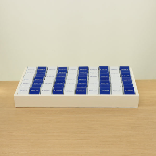 Corporate customized premium chocolate medium leather tray
