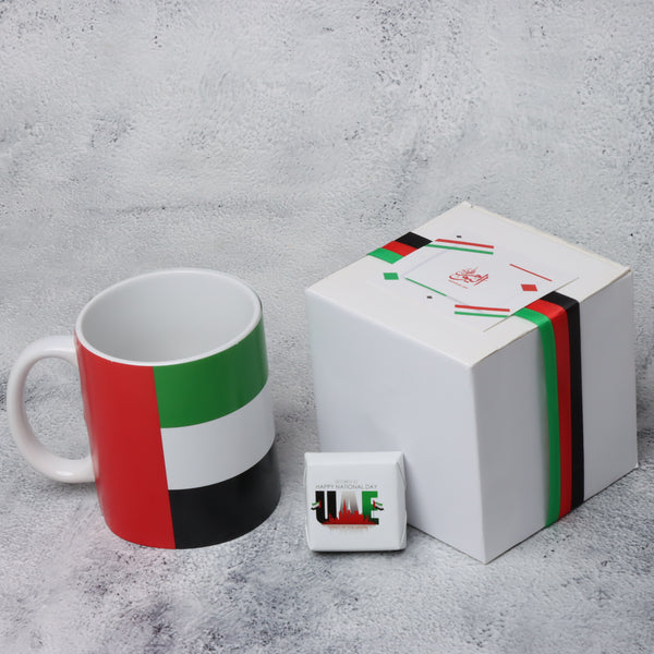 Set of 20 National day designed mug hard box