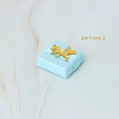 Baby carousel horse acrylic decorated premium chocolate