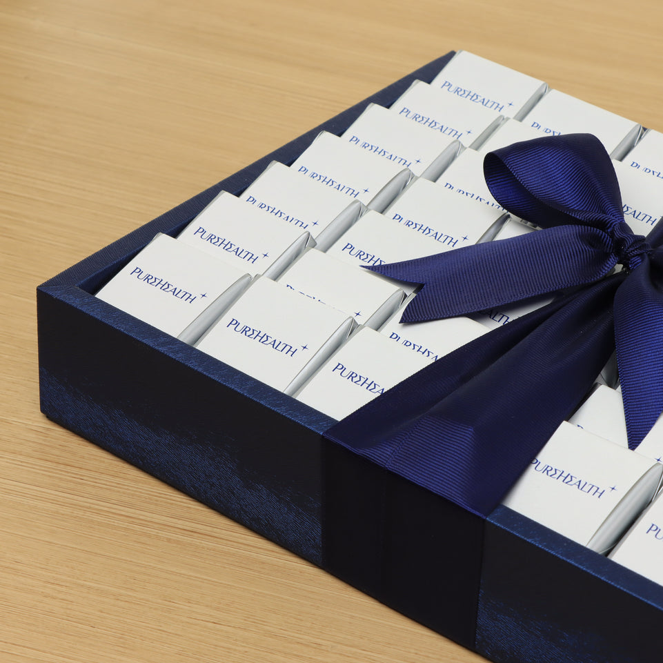 Corporate customized premium plain thin chocolate medium leather tray