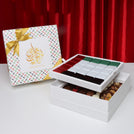 National day designed premium chocolate 2-layer hard box