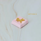 Baby carousel horse acrylic decorated premium chocolate