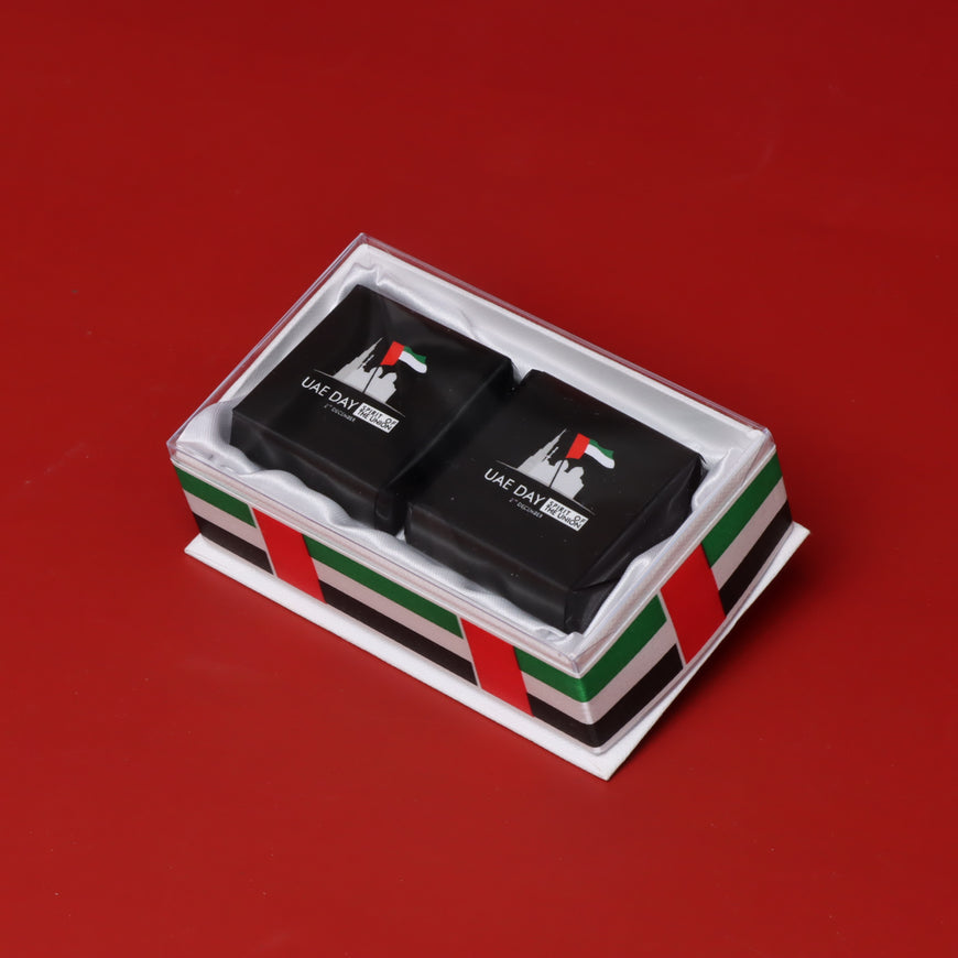 National day designed chocolate view top box