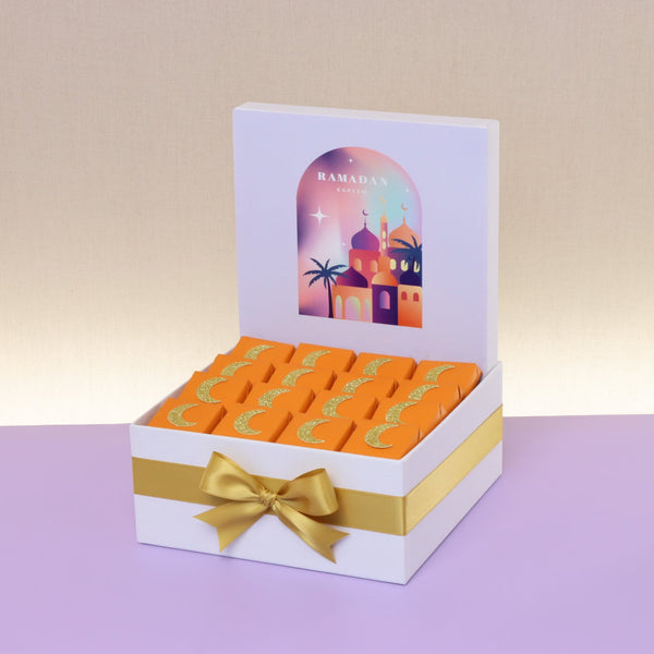Ramadan kareem mosque designed chocolate medium hamper