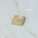 Baby teddy acrylic decorated premium chocolate