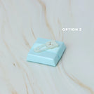 Baby teddy acrylic decorated premium chocolate